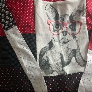 Boston terrier theme apron